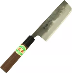 Tosahamono Knife Black Nakiri Knife Blue Steel No. 1 120mm - Picture 1 of 8