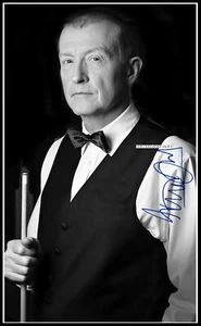 Steve Davis, autografiado, imagen en lienzo de algodón. Edición Limitada (SD-305) - Imagen 1 de 1