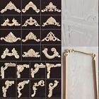 Multi-styles Wood Carved Crafts Corner Appliques Frame  Wall Door Decoration