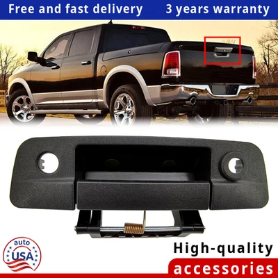 Tailgate Handle For Ram 1500 2500 3500 Chrysler 200 with Camera Hole & Keyhole Foto 1 de 4