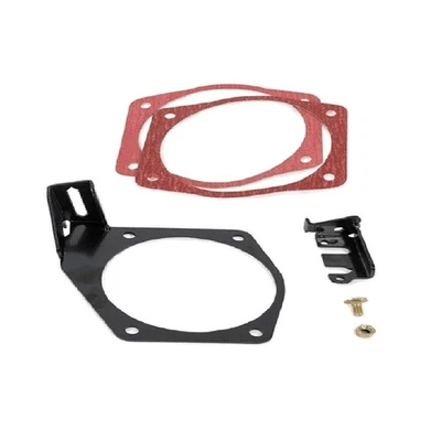 FiTech 70063 Black Throttle Cable Bracket & Gaskets for Ultimate LS EFI Kits - Изображение 1 из 3