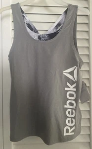 Reebok 2Fer Tank Top. Girls Size 7/8 - Picture 1 of 3