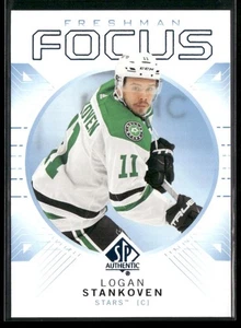 2024-25 Sp Autentico - Freshman Focus Logan Stankoven #FF-39 (RC) Blu - Foto 1 di 2