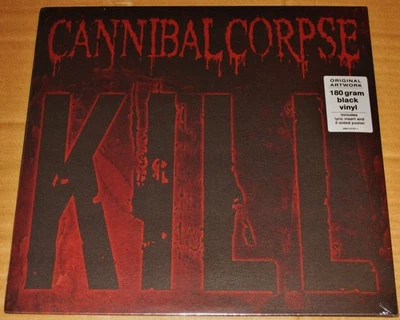 Cannibal Corpse: Kill LP 180-Gram Black Vinyl Record + Poster 2020 Metal EU NEW - Image 1 of 3