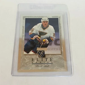 NHL 1996 Donruss Elite Series #4 Brett Hull /10000 - Picture 1 of 2