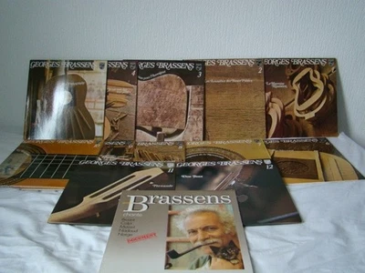  vinyles,george brassens collectors TBE  , série numérotée de 1 à 12! plus,1! - Photo 1/4