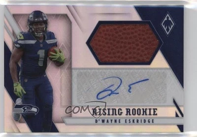 2021 Phoenix Rising Rookie Material Signature Football D'Wayne Eskridge Auto RC - Image 1 of 2