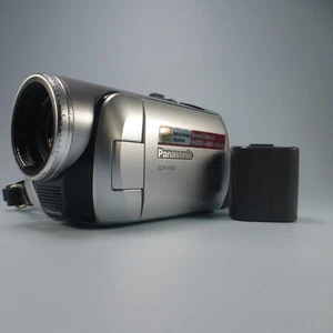 Panasonic SDR-H20 Handheld 30GB HDD Camcorder Silver Tested - Picture 1 of 8