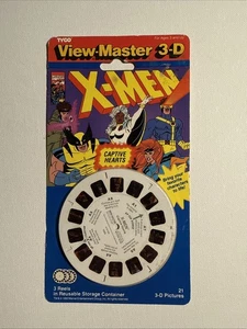 1993 View-Master Reels X-Men Captive Hearts Tyco - Picture 1 of 6