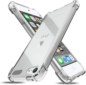Transparent Anti-shock Étui Housse Légère pour Apple iPod Touch 7 6 5 - Picture 1 of 7