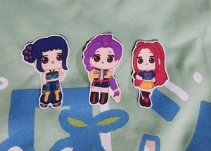Kpop Demon Hunters Huntrix stickers - Picture 1 of 2