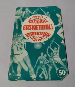 Vintage 1952-53 NBA National Basketball Association Rekordbuch - Bild 1 von 4