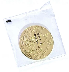 Zamazenta GOLD Metal Coin Pokemon TCG Elite Box Promo 2020 Sword & Shield SEALED - Picture 1 of 2