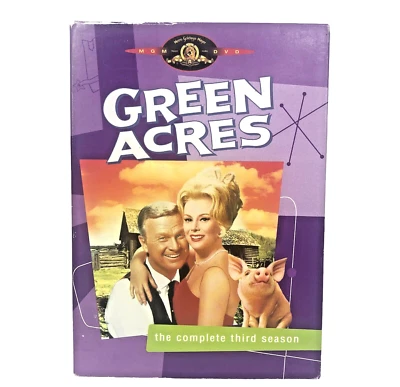 Green Acres Complete Third Season DVD 4 Disc 30 Episodes Eddie Albert Eva Gabor - Image 1 of 4