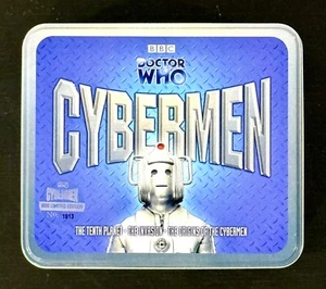 Doctor Who Cybermen Audio CD Tin Set – The Tenth Planet; The Invasion; Origins - Picture 1 of 20