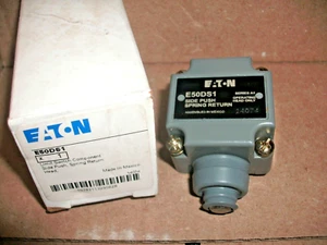 EATON E50DS1 LIMIT SWITCH HEAD SIDE PUSH SPRING RETURN - Picture 1 of 1