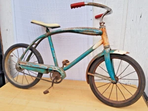 Vintage Murray 16" Bike with Coaster Brake, Tank, Troxel Seat, Hard Tires - Picture 1 of 23