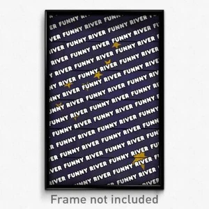 Funny River Alaska Poster (AK City Souvenir 11x17 Town Print) - Picture 1 of 1