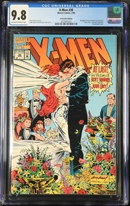 X-MEN #30 - RARE NEWSSTAND VARIANT CGC 9.8 Cyclops/Jean Grey Wedding Marvel 3/94 - Picture 1 of 2