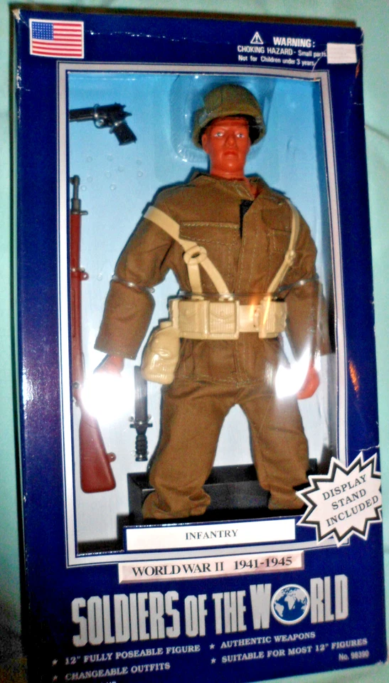 Soldados del Mundo, Segunda Guerra Mundial 1941-4, Figura de Acción de Infantería, Nuevo Foto 1 de 3