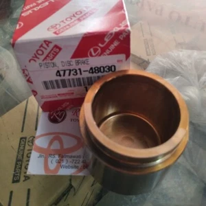 Pistón de freno de disco delantero genuino OEM 47731-48030 para Toyota Highlander 2000-2007 - Imagen 1 de 3