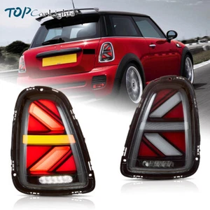 VLAND Clear LED Tail Lights For 2007-13 BMW Mini Cooper R55 R56 R57 W/Animation - Picture 1 of 16