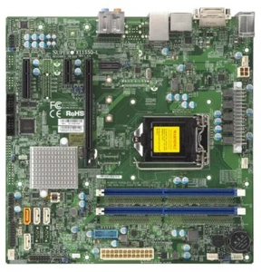 ✅Supermicro MBD-X11SSQ-L-(O/B) microATX Intel H110 Chipset Motherboard - Picture 1 of 1