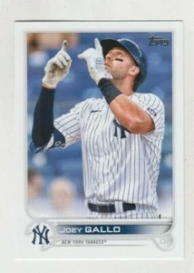 (10) Joey Gallo 2022 TOPPS SERIES 1 BASE CARD LOT #322 NEW YORK YANKEES - Picture 1 of 1