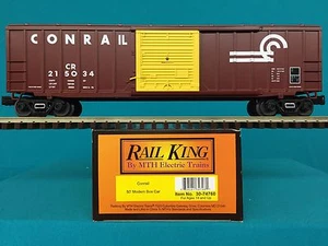 30-74760 MTH Railking Conrail Box Car O/O27 CR New - Picture 1 of 1