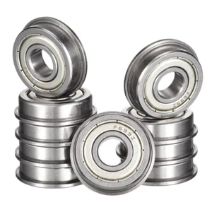 10-30pcs F699ZZ Flanged Ball Bearing 9x20x6mm Steel Bearings Double Shielded NEW - Picture 1 of 4