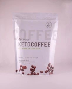 ItWorks! Keto Coffee ~ MCT OIL - Grass-Fed Butter - Collagen Peptides - Picture 1 of 3