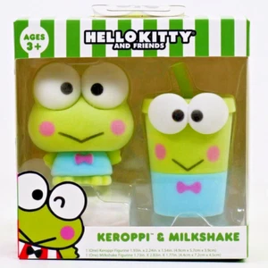 Figuras flocadas de Hello Kitty and Friends - Keroppi & Milkshake - Imagen 1 de 4
