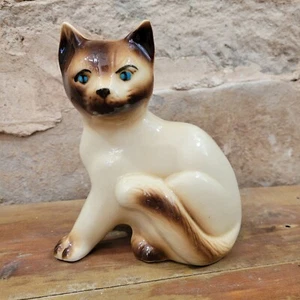 Siamese Cat Figurine made in Brazil - Picture 1 of 11
