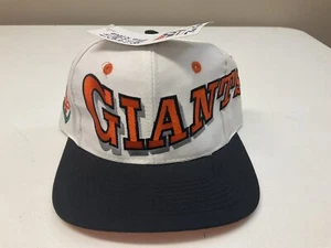 VTG San Francisco Giants Hat Spell Out Snapback Twill Embroidered MLB 90s NEW - Picture 1 of 11