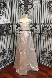 F71 BILL LEVKOFF 402J JUNIOR 10 205 BRIDESMAID 10J 1862 PARTY FORMAL GOWN DRESS - Picture 1 of 9