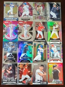 2021 Panini Prizm Baseball INSERTS with Prizms and Rookies You Pick the Card