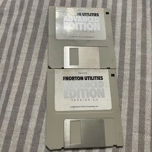 Disquetes Norton Utilities Advanced Édition 1988 versión 4,5 - Imagen 1 de 2
