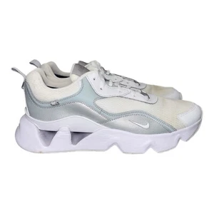 Nike RYZ 365 2 "White Metallic Platinum" CU4874-105 Damen-Lifestyle-Schuhe Größe 12 - Bild 1 von 5