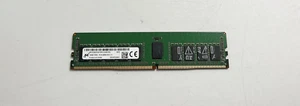 Micron 16GB 1x16GB Single Rank x4 DDR4-2666 ECC Memory Module MTA18ASF2G72PZ-2G6 - Picture 1 of 3