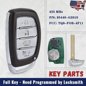 95440-G2010 for Hyundai Ioniq 2017 2018 2019 Smart Remote Key Fob TQ8-FOB-4F11 - Picture 1 of 5