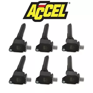 Bobinas de encendido Accel negras para F-150/Raptor/Expedition 2017-2020 3,5 L EcoBoost - Imagen 1 de 11