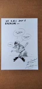 Dédicace sur papier libre d' Achdé   - Picture 1 of 2