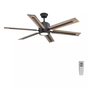 Progress Lighting Ceiling Fans W/ Lights Integrated LED Gilded Iron Transitional - Picture 1 of 12