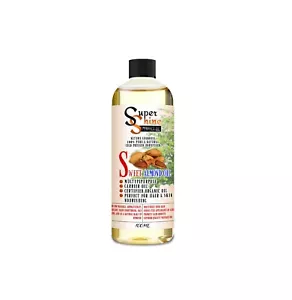SUPER SHINE SWEET ALMOND OIL FOR HEALTHY SKIN AND HAIRS 100ML CAP FAST DELIVERY - Picture 1 of 1