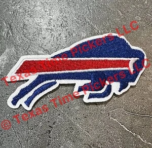 🔥 NICE Buffalo Bills Logo Iron On Embroidered Patch NFL Mafia ~FREE SHIPPING! - Picture 1 of 4