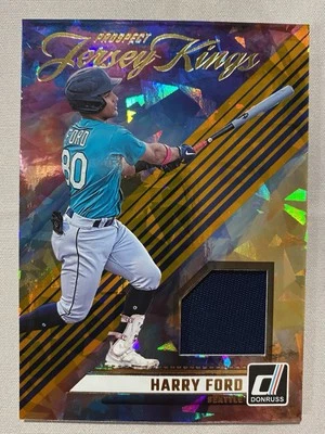 2024 Panini Donruss - Prospect Jersey Kings Orange Ice #PJK-HF Harry Ford (RC) - Image 1 of 4