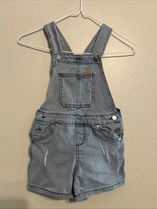 Girls Size 6 Overalls Shorts - Picture 1 of 2