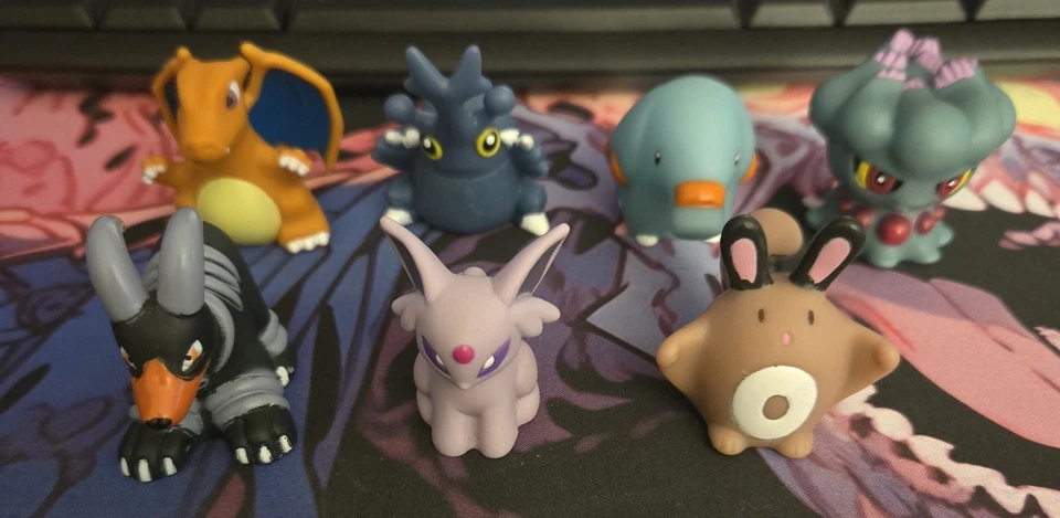 Lote de 7 figuras no probadas del sistema interactivo Pokémon THINKChip Foto 1 de 1