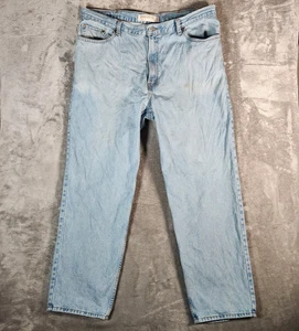 Levi's 560 Jeans Men's 41X32 (Tag 42X32) Comfort Fit Blue Pre-Owned - Picture 1 of 15