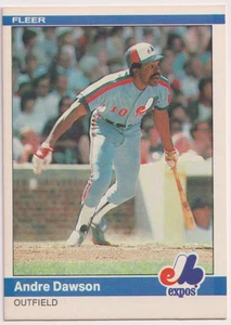 1984 Fleer #273 Andre Dawson Montreal Expos HOF - Picture 1 of 2